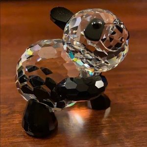 🐼Swarovski Crystal Mother Panda.Retired BoxedMint